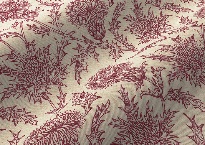 Carlina, Garnet - Made to Measure Curtains - Image 4